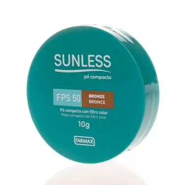 po compacto bronze sunless 10g
